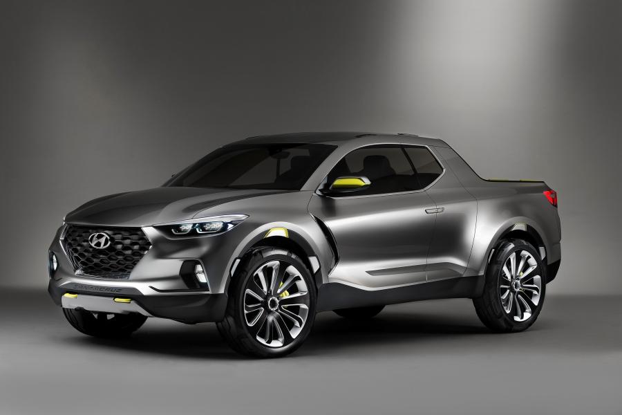  Hyundai Santa Cruz Crossover Truck Concept 2015 года  (фото 1 из 13)
